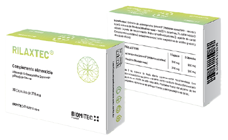 Biomitec Pharma Suplemento alimenticio para el estres y la ansiedad